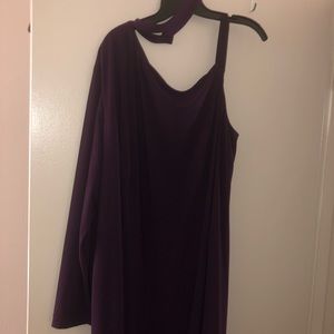 Monif C one arm dress